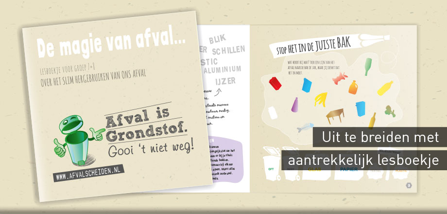 afvalcampagne afvalcommunicatie lesmateriaal